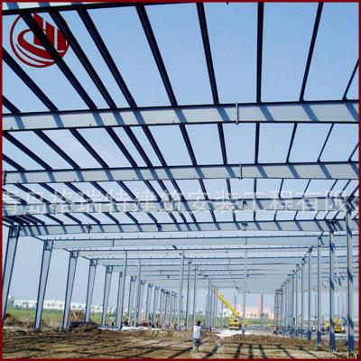 专业设计 网架钢结构厂房工程 大型钢结构安装工程